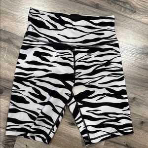 Zebra Print Women's Shorts